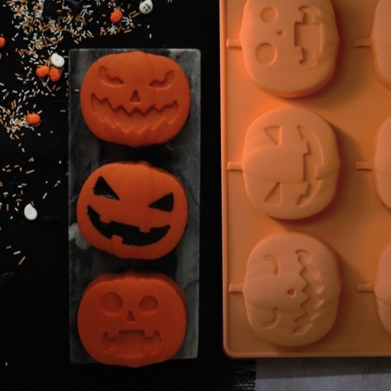 Cake citrouille pour Halloween